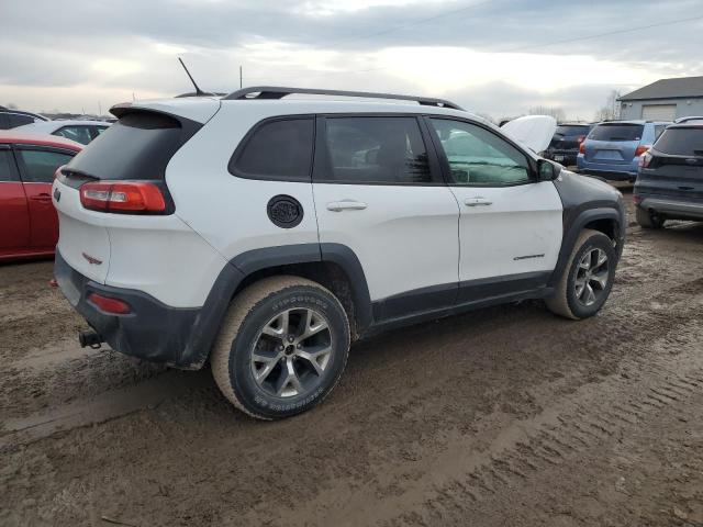 1C4PJMBS1EW200410 - 2014 JEEP CHEROKEE TRAILHAWK WHITE photo 3