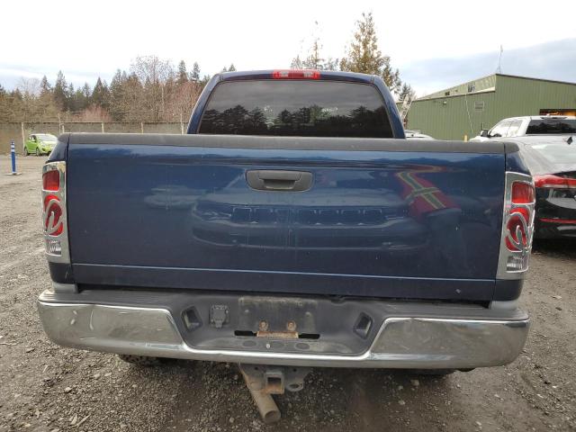 3D7KS19D26G206283 - 2006 DODGE RAM 1500 BLUE photo 6