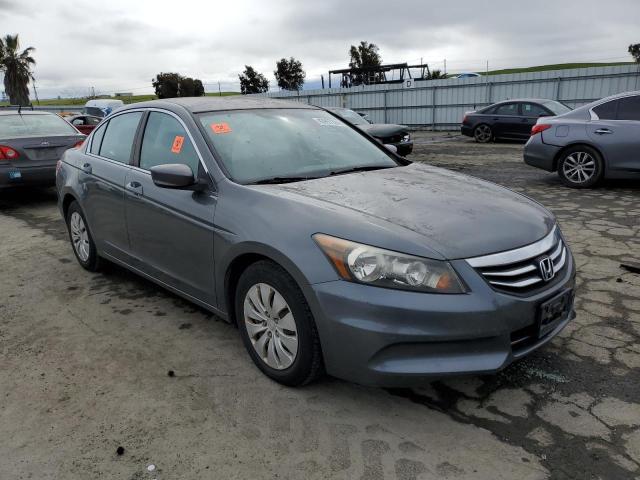 1HGCP2F37BA106711 - 2011 HONDA ACCORD LX GRAY photo 4