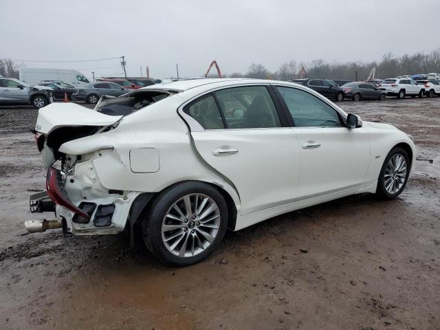 JN1EV7AR2KM559304 - 2019 INFINITI Q50 LUXE WHITE photo 3