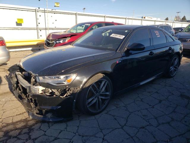 WAUHGAFC5GN163565 - 2016 AUDI A6 PRESTIGE შავი ფოტო 1