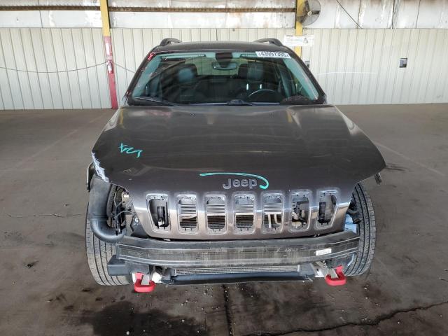 1C4PJMBNXKD200682 - 2019 JEEP CHEROKEE TRAILHAWK CHARCOAL photo 5