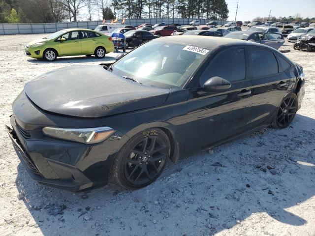 2HGFE2F55NH524873 - 2022 HONDA CIVIC SPORT 黑色 照片 1