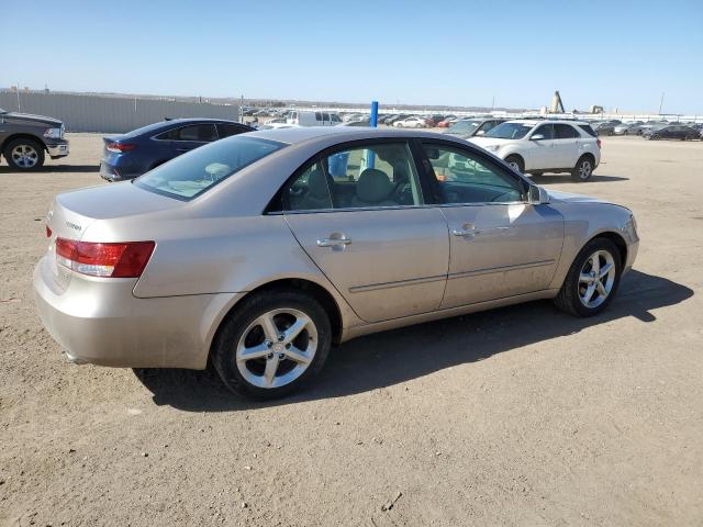 5NPEU46F76H023929 - 2006 HYUNDAI SONATA GLS BEIGE photo 3