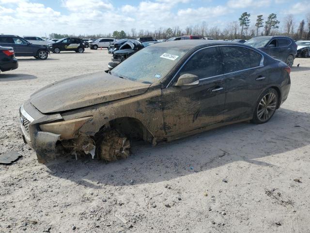 JN1EV7AP1JM361701 - 2018 INFINITI Q50 LUXE BLACK photo 1