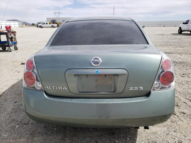 1N4AL11D66N374469 - 2006 NISSAN ALTIMA S GREEN photo 6