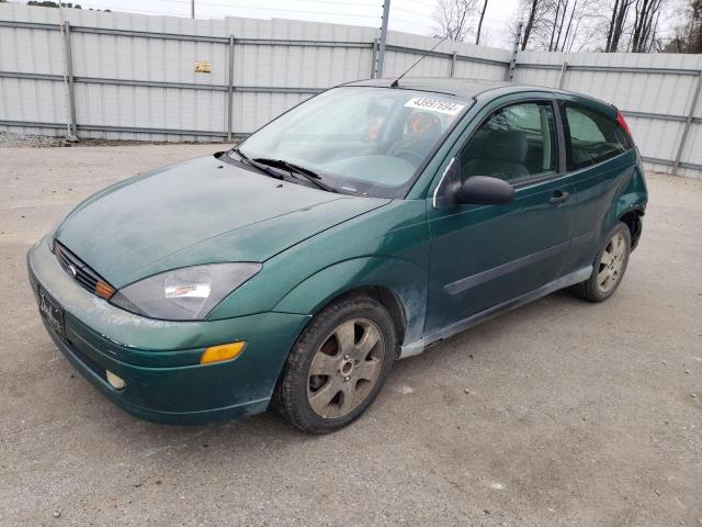 3FAFP31311R229472 - 2001 FORD FOCUS ZX3 GREEN photo 1