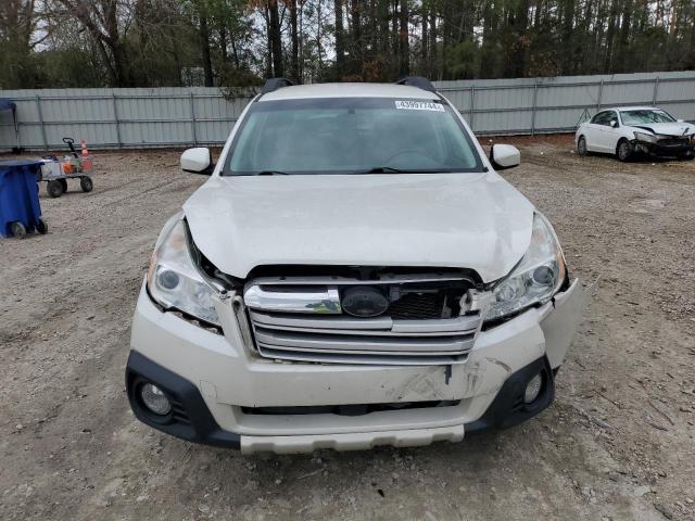 4S4BRBJC0D3287441 - 2013 SUBARU OUTBACK 2.5I LIMITED WHITE photo 5