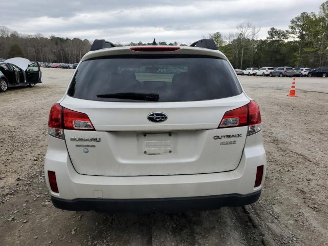 4S4BRBJC0D3287441 - 2013 SUBARU OUTBACK 2.5I LIMITED WHITE photo 6