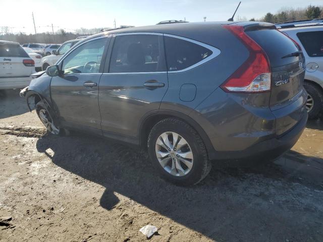 5J6RM4H54CL002852 - 2012 HONDA CR-V EX GRAY photo 2