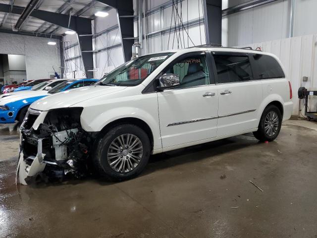 2C4RC1CG9DR747525 - 2013 CHRYSLER TOWN & COU TOURING L WHITE photo 1