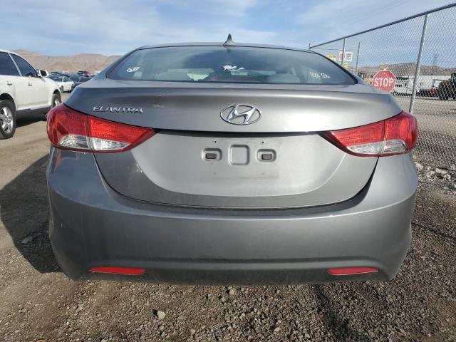 5NPDH4AE0CH132002 - 2012 HYUNDAI ELANTRA GLS GRAY photo 6