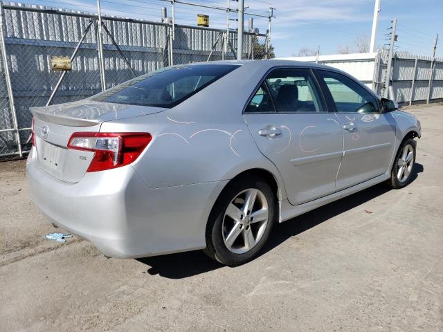 4T1BF1FKXDU275407 - 2013 TOYOTA CAMRY L SILVER photo 3