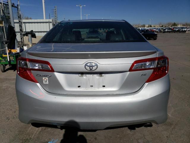 4T1BF1FKXDU275407 - 2013 TOYOTA CAMRY L SILVER photo 6