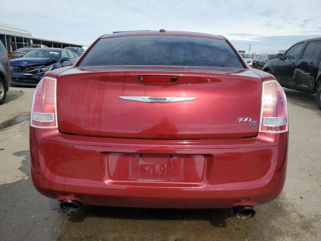 2C3CCABT0EH105730 - 2014 CHRYSLER 300 S MAROON photo 6