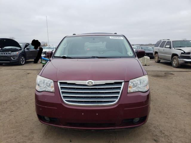 2A8HR54199R653835 - 2009 CHRYSLER TOWN & COU TOURING RED photo 5