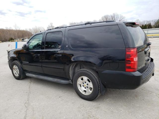 1GNSKJE38BR327909 - 2011 CHEVROLET SUBURBAN K1500 LT BLACK photo 2