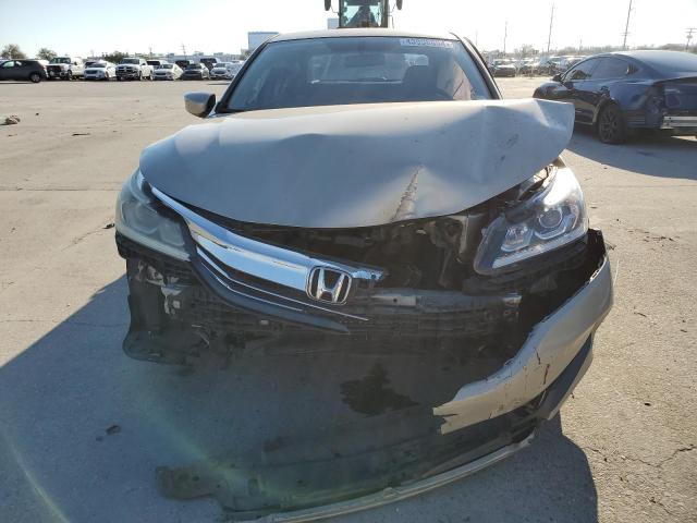 1HGCR2F37HA086141 - 2017 HONDA ACCORD LX BEIGE photo 5