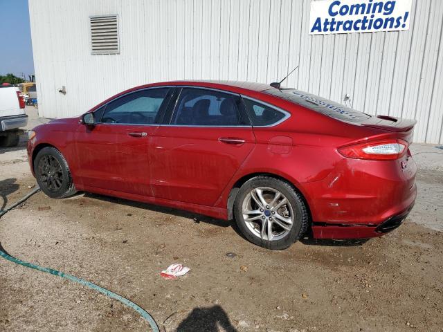 3FA6P0K96GR157386 - 2016 FORD FUSION TITANIUM BURGUNDY photo 2