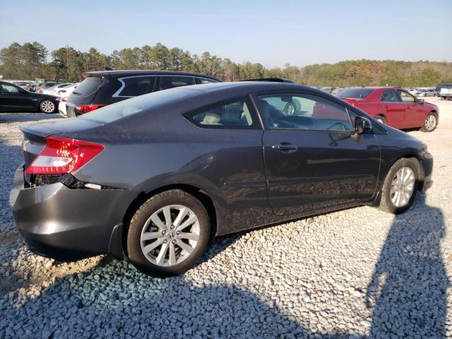 2HGFG3B81CH556443 - 2012 HONDA CIVIC EX GRAY photo 3