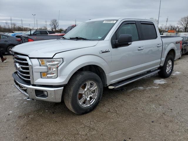 1FTEW1EF2FKE49006 - 2015 FORD F150 SUPER SILVER photo 1