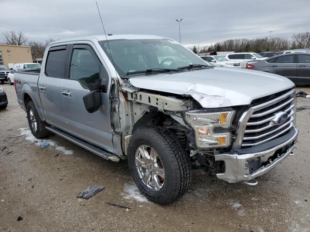 1FTEW1EF2FKE49006 - 2015 FORD F150 SUPER SILVER photo 4