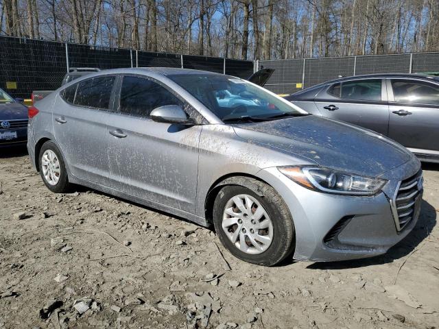 5NPD74LF0HH210603 - 2017 HYUNDAI ELANTRA SE GRAY photo 4