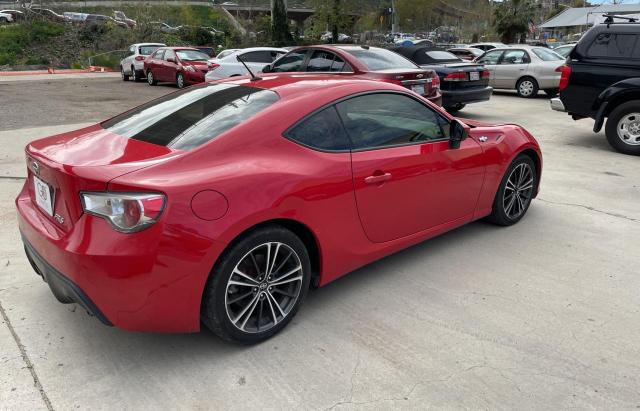 JF1ZNAA16D1713934 - 2013 TOYOTA SCION FR-S RED photo 4