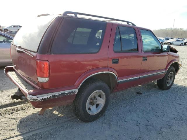 1GNCS13W8T2201643 - 1996 CHEVROLET BLAZER MAROON photo 3