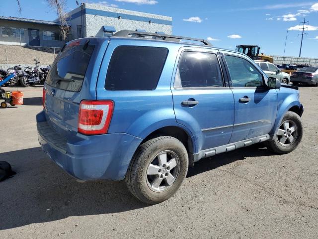 1FMCU0D76AKC49882 - 2010 FORD ESCAPE XLT BLUE photo 3