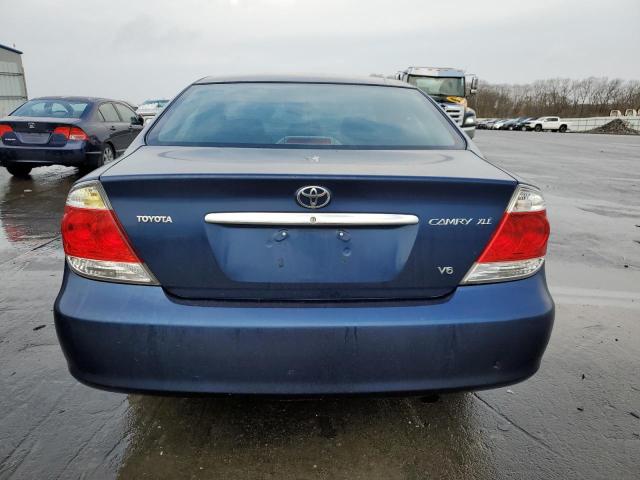 4T1BF30K55U086850 - 2005 TOYOTA CAMRY LE BLUE photo 6