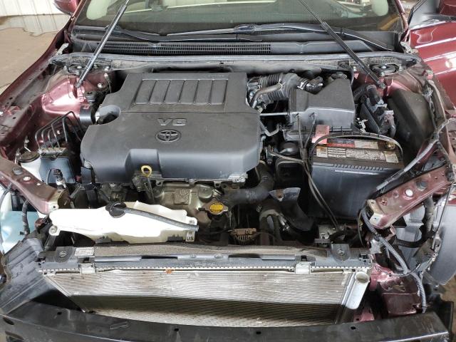 4T1BK1EBXEU114117 - 2014 TOYOTA AVALON BASE 勃艮第红 照片 11