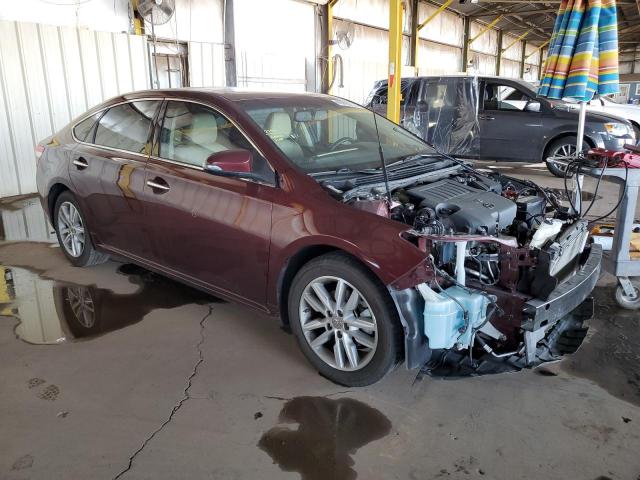 4T1BK1EBXEU114117 - 2014 TOYOTA AVALON BASE 勃艮第红 照片 4