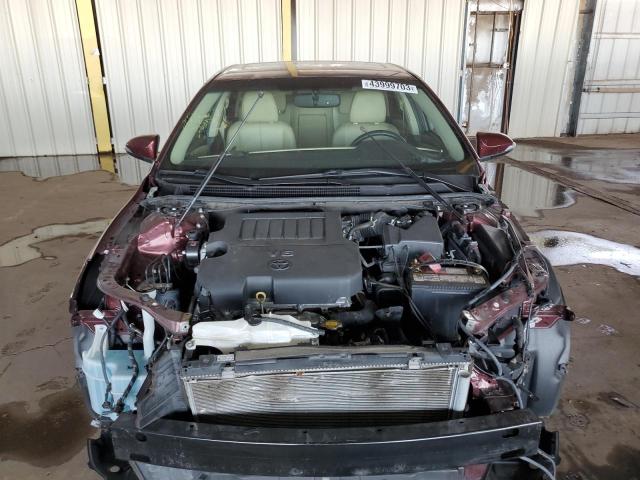 4T1BK1EBXEU114117 - 2014 TOYOTA AVALON BASE 勃艮第红 照片 5