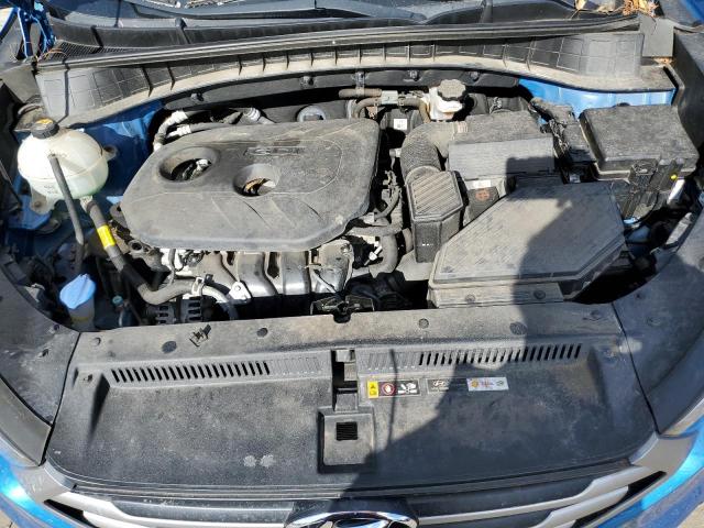 KM8J2CA49JU823761 - 2018 HYUNDAI TUCSON SE BLUE photo 12