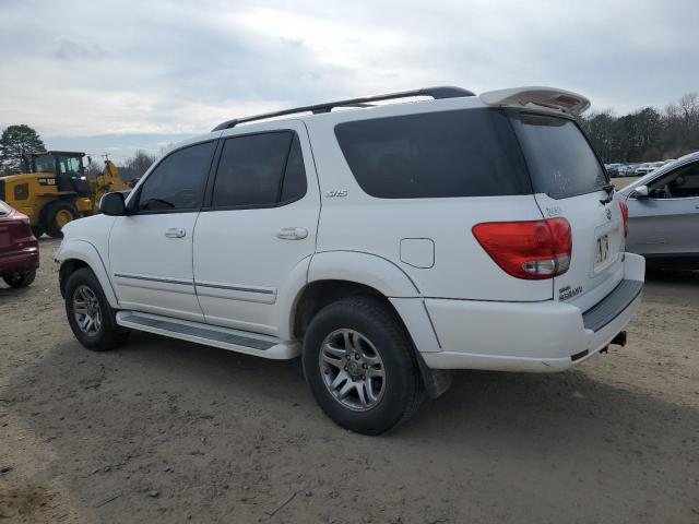 5TDZT34A37S289563 - 2007 TOYOTA SEQUOIA SR5 WHITE photo 2