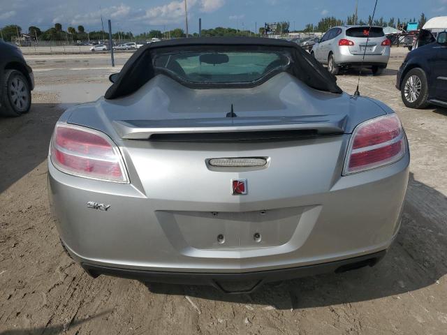 1G8MB35B07Y104128 - 2007 SATURN SKY SILVER photo 6