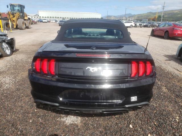 1FATP8UH9L5111859 - 2020 FORD MUSTANG BLACK photo 6