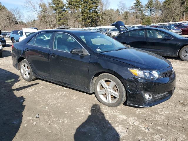 4T1BF1FK0DU260091 - 2013 TOYOTA CAMRY L BLACK photo 4