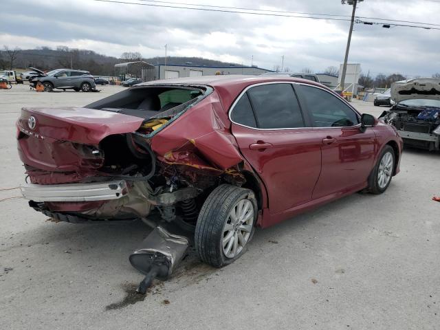 4T1B11HK7JU576899 - 2018 TOYOTA CAMRY L RED photo 3