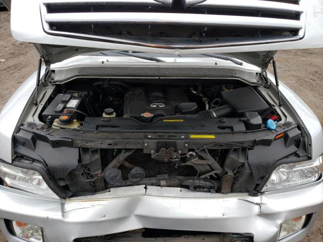 5N3AA08CX6N811822 - 2006 INFINITI QX56 SILVER photo 11