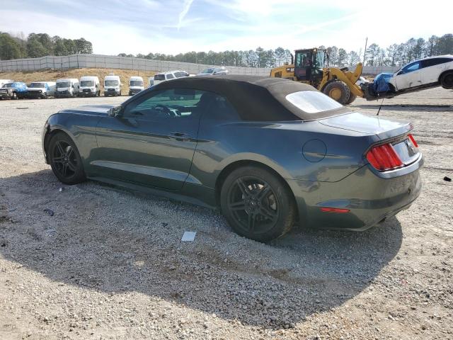 1FATP8EM3G5295438 - 2016 FORD MUSTANG GREEN photo 2