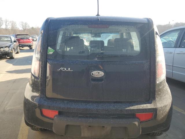 KNDJT2A1XA7107404 - 2010 KIA SOUL BLACK photo 6