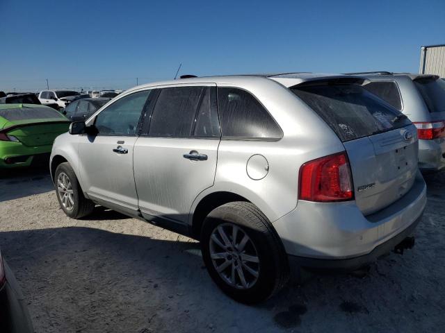 2FMDK3JC8BBB39103 - 2011 FORD EDGE SEL SILVER photo 2