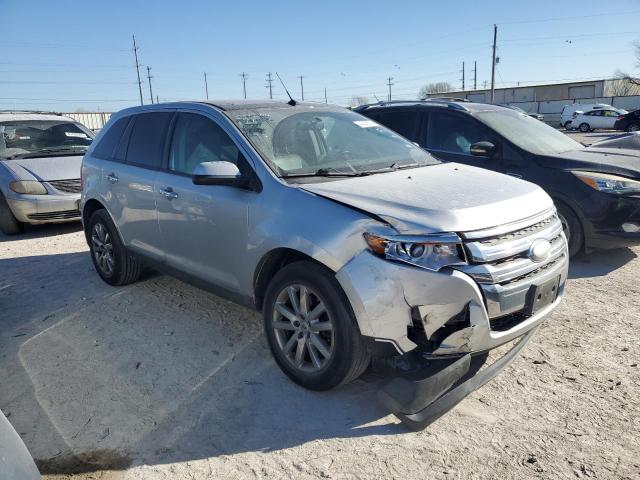 2FMDK3JC8BBB39103 - 2011 FORD EDGE SEL SILVER photo 4