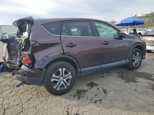 2T3ZFREVXJW435118 - 2018 TOYOTA RAV4 LE BURGUNDY photo 3