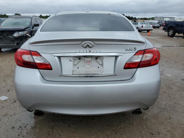 JN1AY1APXBM520669 - 2011 INFINITI M56 SILVER photo 6