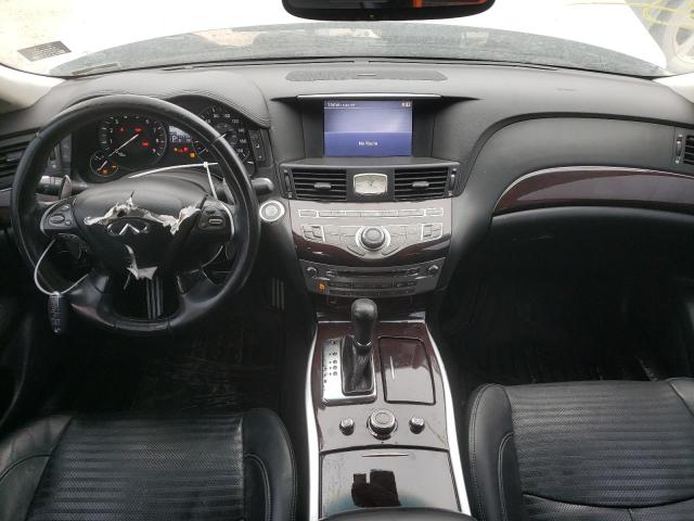 JN1AY1APXBM520669 - 2011 INFINITI M56 SILVER photo 8