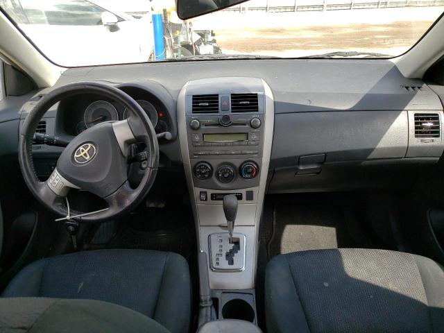 2T1BU4EE2AC461183 - 2010 TOYOTA COROLLA BASE WHITE photo 8