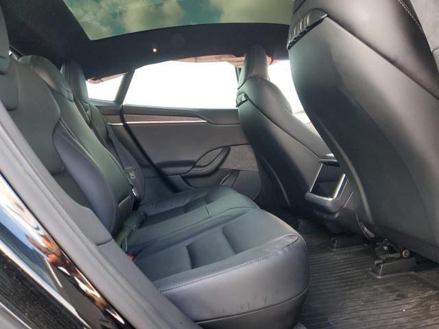 5YJSA1E56MF440523 - 2021 TESLA MODEL S BLACK photo 10